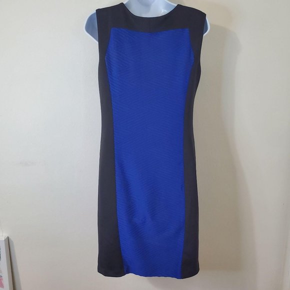 Women's Size 6 Enfocus Studio Colorblock Dress - Picture 3 of 8